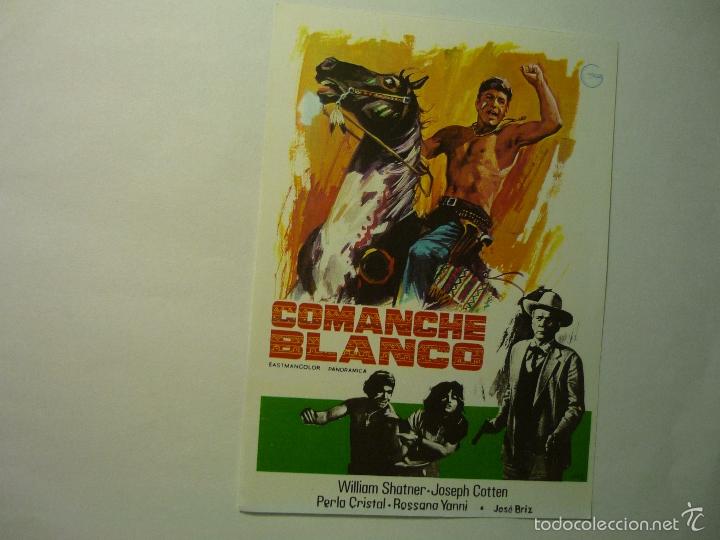 Cinema: REPRODUCC.CARTEL COMANCHE BLANCO .- JOSEPH COTTEN