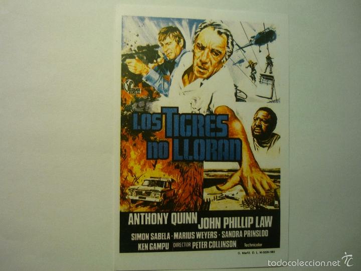 Cinema: REPRODUCC.CARTEL LOS TIGRES NO LLORAN A-QUINN