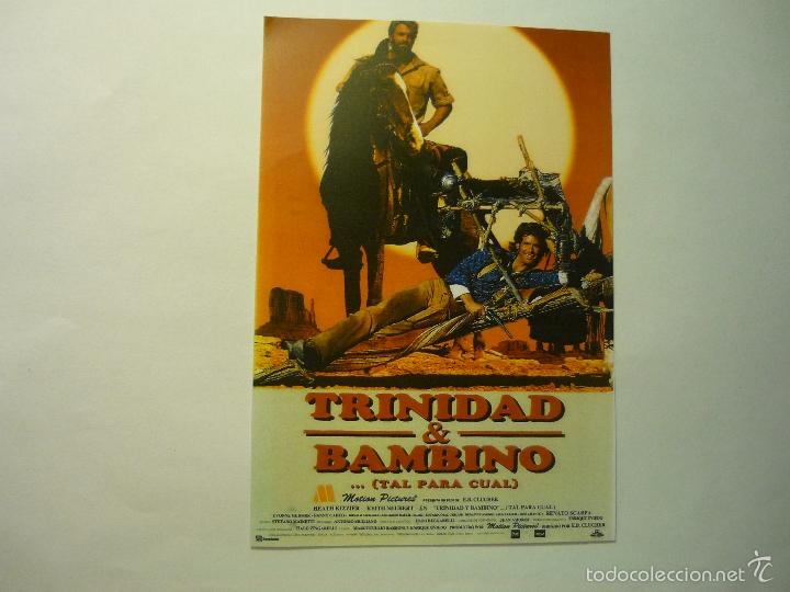 Cinema: REPRODUCC.TRINIDAD Y BAMBINO -