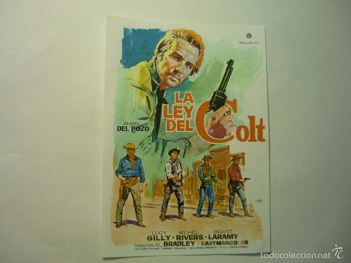 Cinema: REPROD.LA LEY DEL COLT-  ANGEL DEL POZO