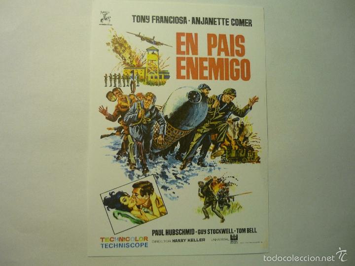 Cinema: REPRODUC.EN PAIS ENEMIGO .-TONY FRANCIOSA