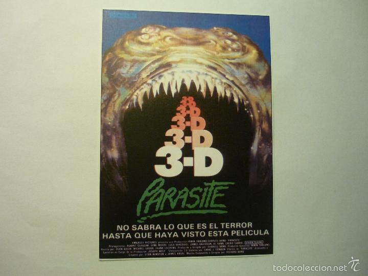 Cinema: reproducc.parasite 3-d