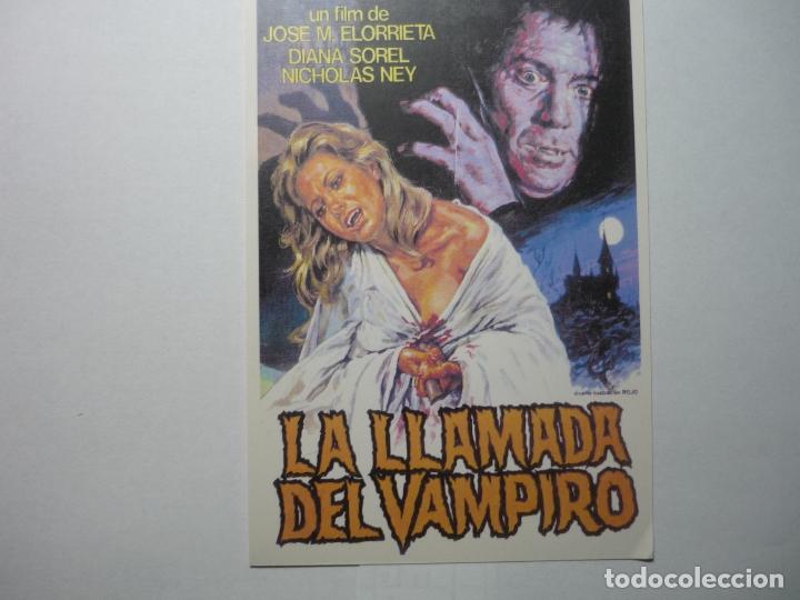 Cinema: reproduc.cartel la llamada del vampiro - diana sorel