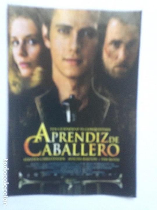Kino: Folleto de Mano. Pel&iacute;cula Aprendiz de caballero. Hayden Christensen. Mischa Barton. Tim Roth