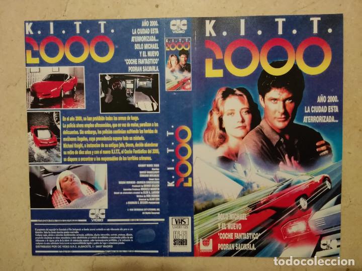 Kino: CARATULA REPRODUCCION -A4- KITT 2000 - CIENCIA FICCION - MICHAEL KNIGHT