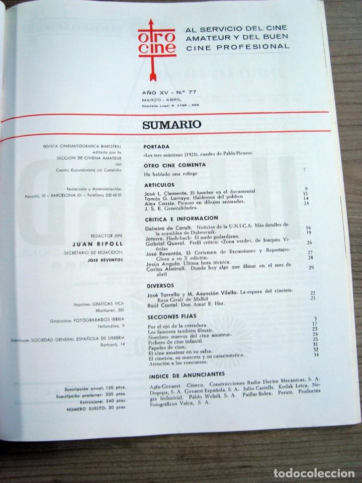 Cine: Revita otro cine, num. 77 - 1966 - Foto 2