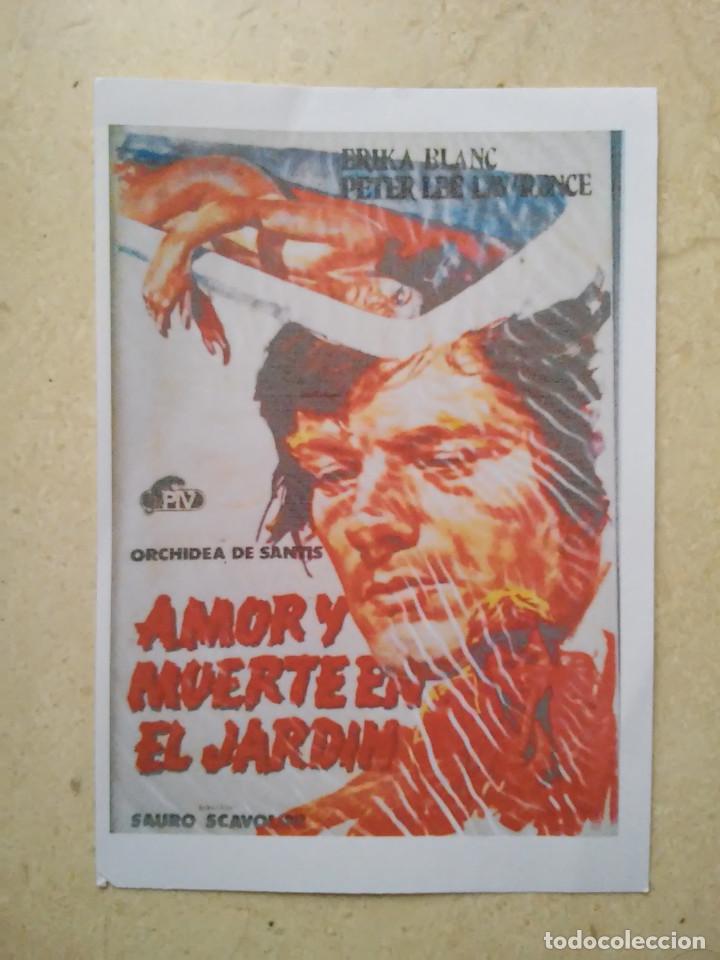 Kino: REPRODUCCION 10*15 - AMOR Y MUERTE EN EL JARDIN - GIALLO - TERROR - ERIKA BLANC
