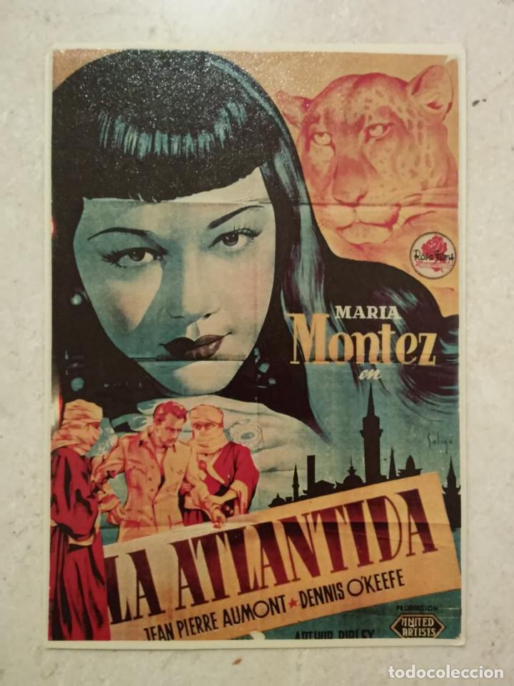 Kino: REPRODUCCION 10*15 - LA ATLANTIDA - MARIA MONTEZ