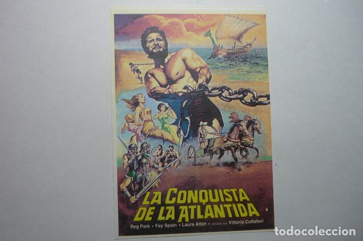 Kino: reproducc.folleto la conquista de la atlantida-