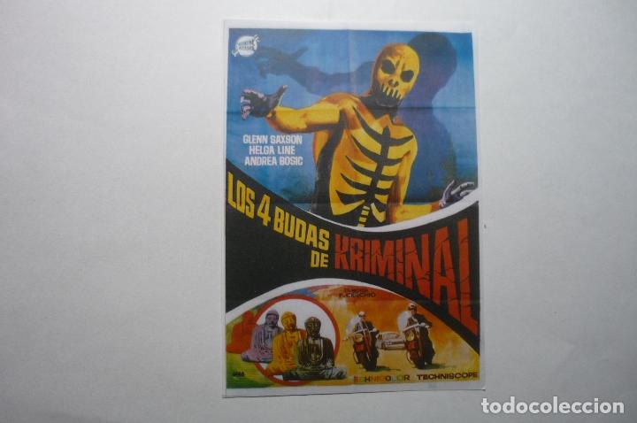 Kino: reproducc.cartel los 4 budas de kriminal - glenn saxson