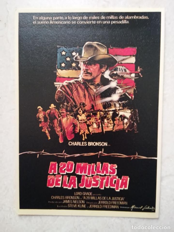 Kino: REPRODUCCION 9*13 - A 20 MILLAS DE LA JUSTICIA - CHARLES BRONSON
