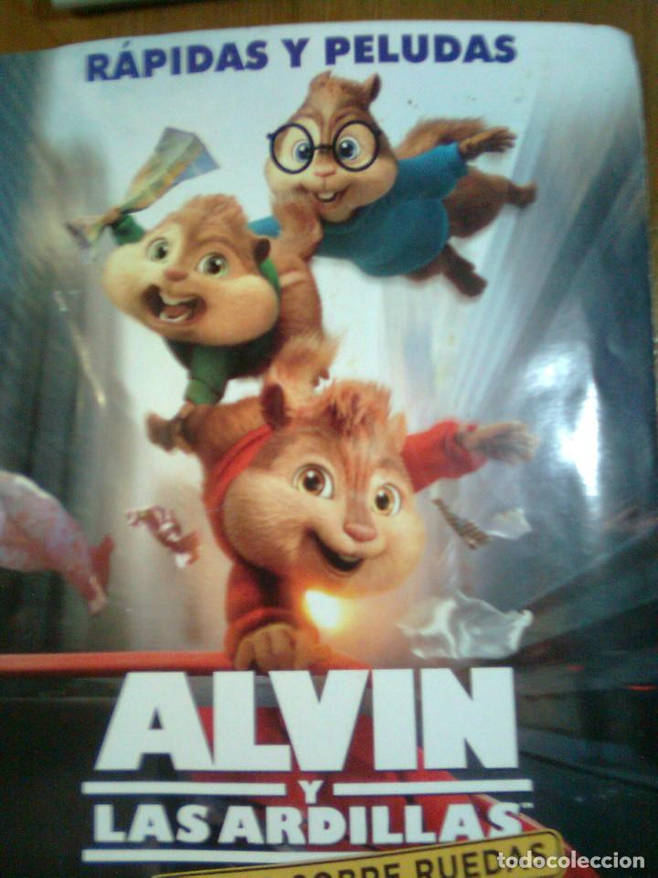 Kino: Alvin y las ardillas - Poster promo del estreno procedente de revista - A4 aprox.