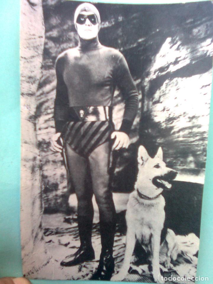 Kino: Postal The Phantom - El hombre enmascarado a&ntilde;os 40&acute;s -