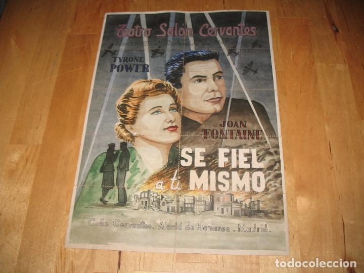Kino: ENTRADAS CINE CARTEL SE FIEL A TI MISMO ALCAL&Aacute; DE HENARES PLAZA CERVANTES MADRID