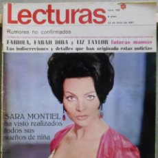Cine: XG03 SARA MONTIEL REVISTA ESPAÑOLA LECTURAS JUNIO 1967. Lote 67516377