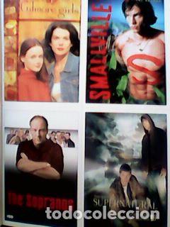 Kino: Gilmore girls + smalville + The sopranos + Supernatural -con ficha- proc. revista