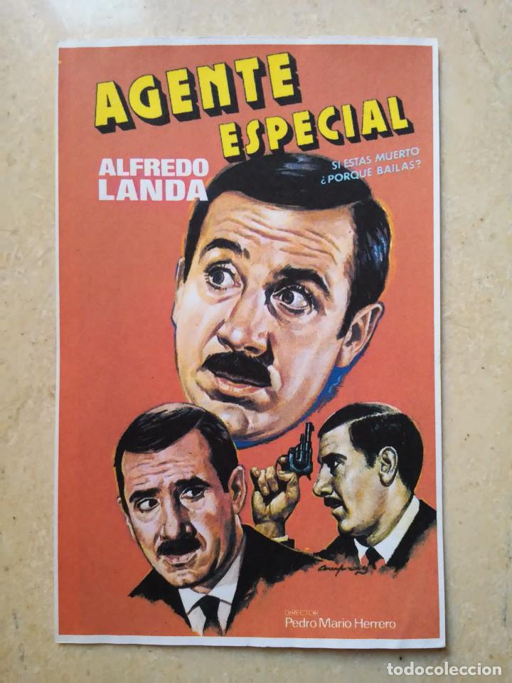 Cinema: REPRODUCCION -10*15- AGENTE ESPECIAL - ALBUM - ALFREDO LANDA - CINE ESPA&Ntilde;OL