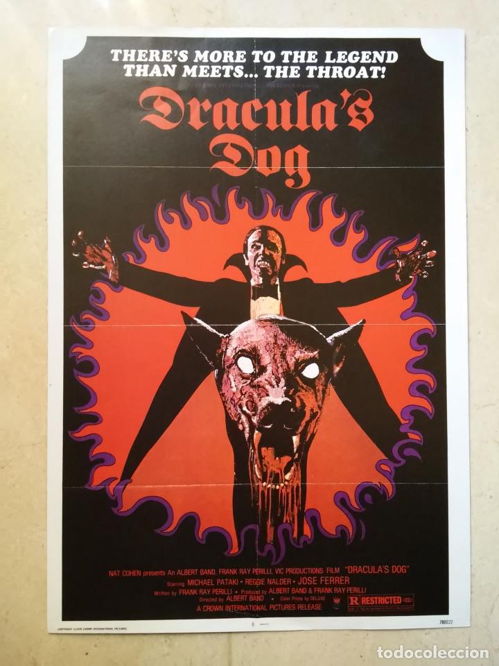 Cine: LAMINA COLECCIONABLE -A4- DRACULA S DOG - VAMPIROS - JOSE FERRER