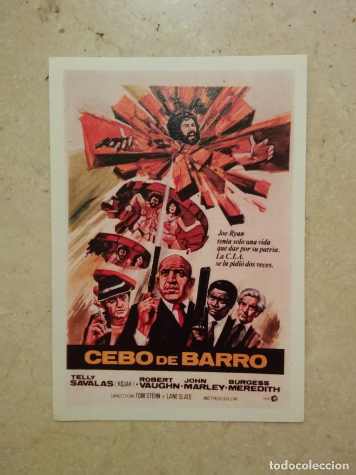 Cinema: REPRODUCCION 9*13 - CEBO DE BARRO - ALBUM - POLICIACO - TELLY SAVALAS