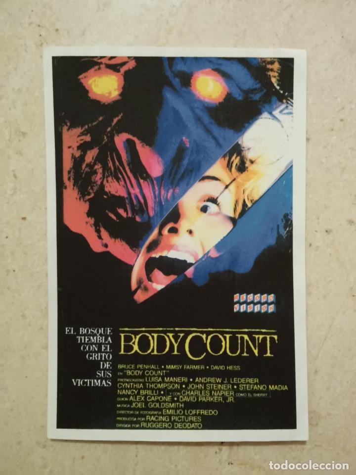Cinema: REPRODUCCION 10*15 - BODY COUNT - ALBUM - TERROR - SLASHER - GORE