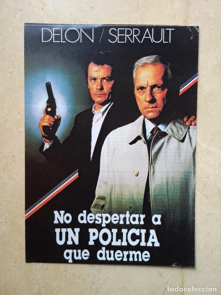 Cinema: REPRODUCCION 10*15 - NO DESPERTAR A UN POLICIA QUE DUERME  - ALAIN DELON