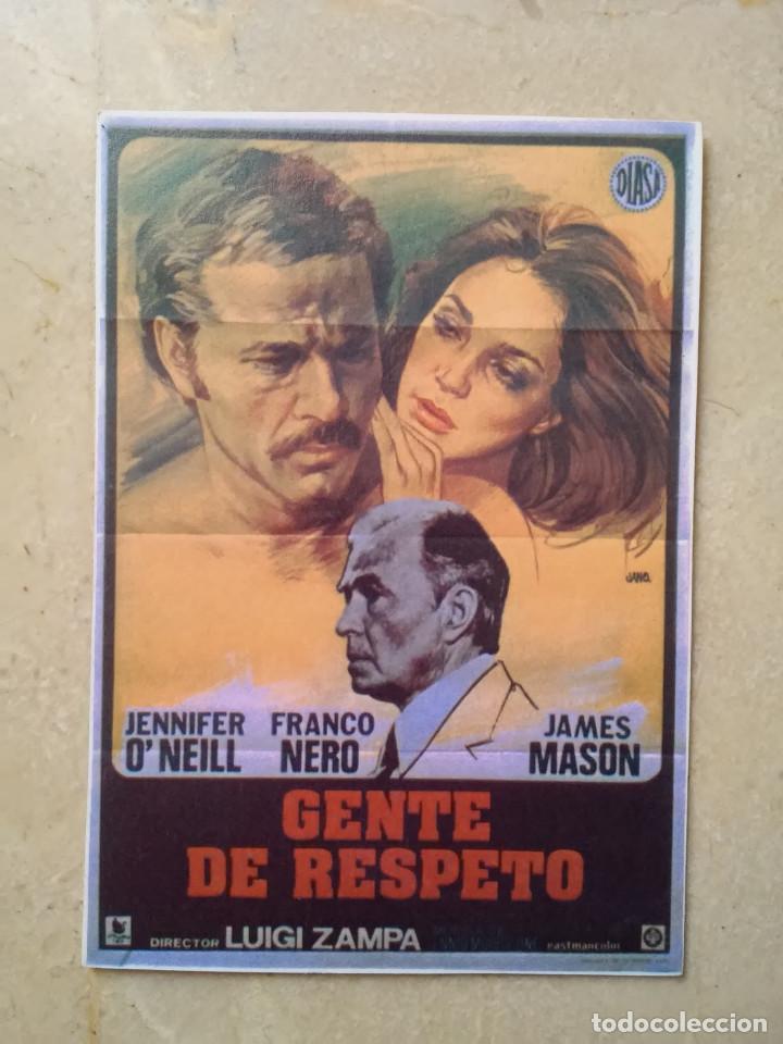 Cinema: REPRODUCCION 10*15 - GENTE DE RESPETO - FRANCO NERO - JENNIFER O'NEAL
