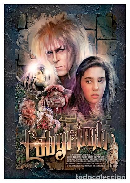 dentro del laberinto. labyrinth. david bowie. l - Buy Reproductions of  movie posters and flyers on todocoleccion