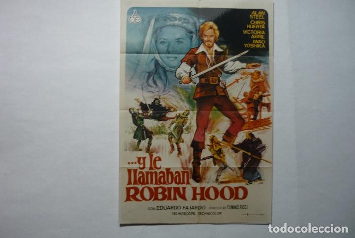 Cine: REPRODUC. FOTO ...Y LE LLAMABAN ROBIN HOOD -ALAN STEEL-VICTORIA ABRIL