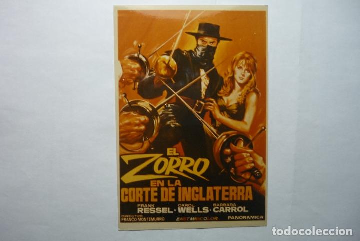 Cinema: REPRODUCC.FOTO EL ZORRO EN LA CORTE DE INGLATERRA.-FRANK RESSEL