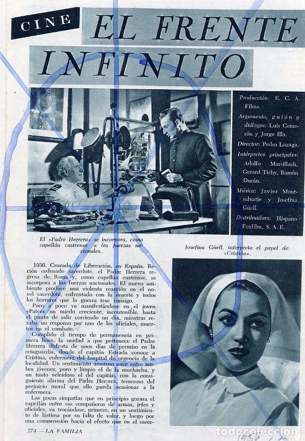 Cinema: EL FRENTE INFINITO 1956  2 HOPJAS REVISTA
