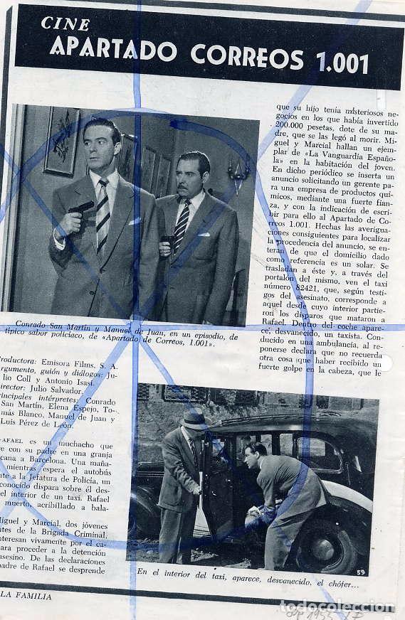 Cinema: ESA PAREJA FELIZ 1955 2 HOJAS REVISTA