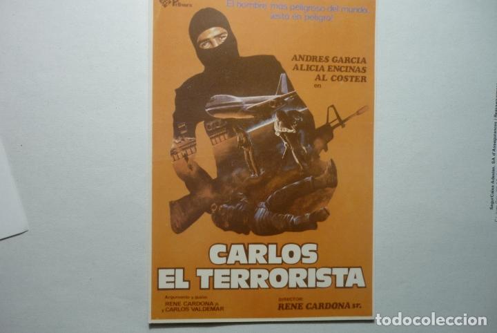 Cinema: FOTO CARTEL CARLOS EL TERORISTA-ANDRES GARCIA