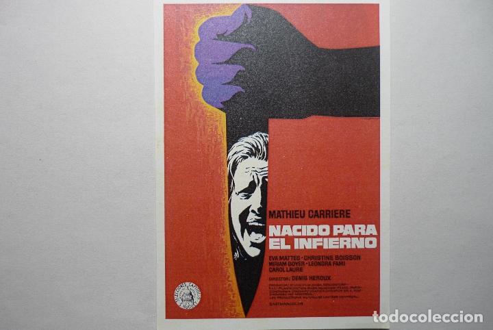 Cinema: FOTOCOPIA NACIDO PARA EL INFIERNO - M.CARRIERE