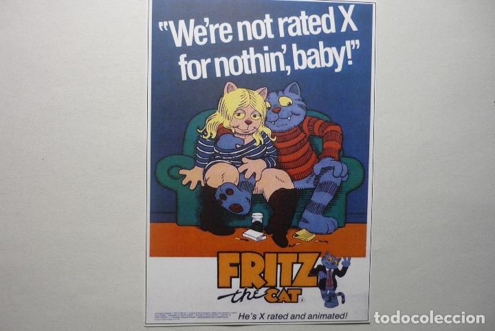 Cinema: REPRODUCC.CARTEL EXTRANJERO FRITZ EL GATO