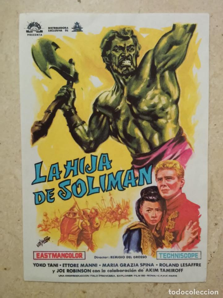 Cinema: REPRODUCION 9*13- LA HIJA DE SOLIMAN - HERCULES - PEPLUM