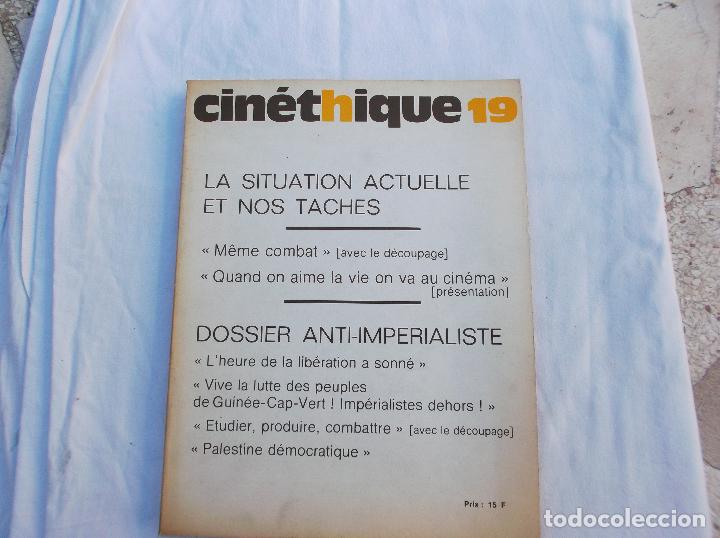 Cin&eacute;ma: cinethique n&ordm; 19, dossier anti-imperialiste,1975,en frances,