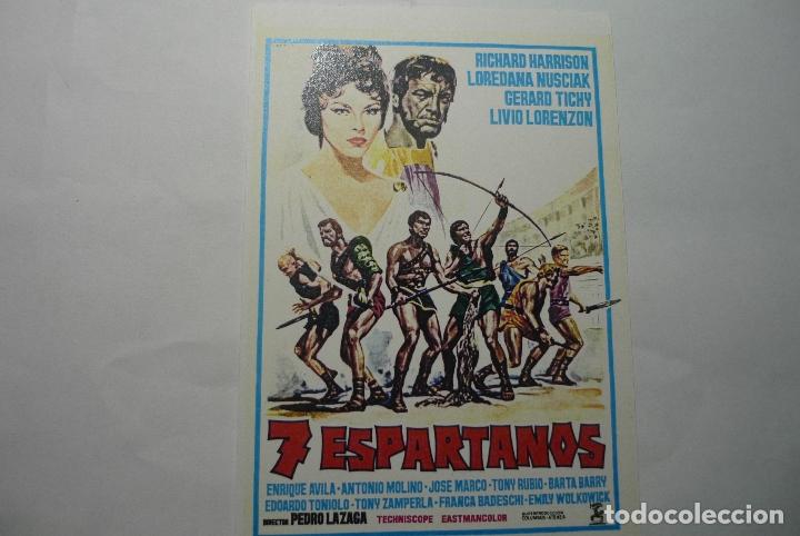 Kino: reproducc.cartel 7 espartanos - richard harrison