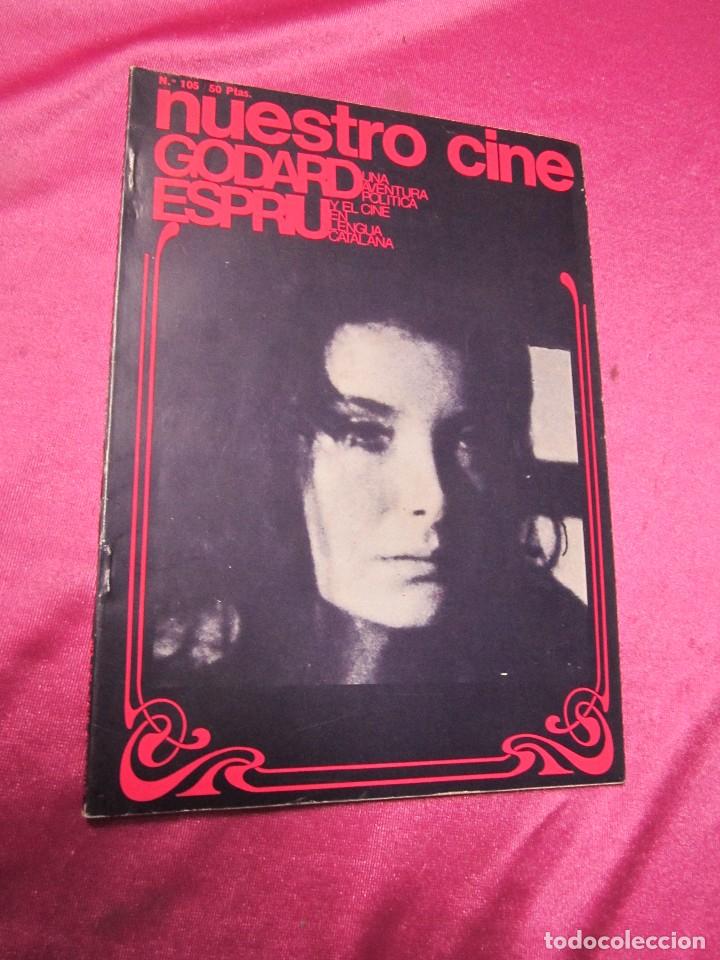Cin&eacute;ma: NUESTRO CINE N&ordm; 105 GODARD ESPRU Y EL CINE EN LENGUA CATALANA CON FOTOGRAFIAS.
