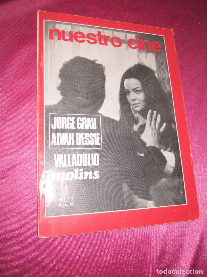 Cin&eacute;ma: NUESTRO CINE N&ordm; 73 JORGE GRAU ALVAH BESSIE VALLADOLID MOLINS CON FOTOGRAFIAS.