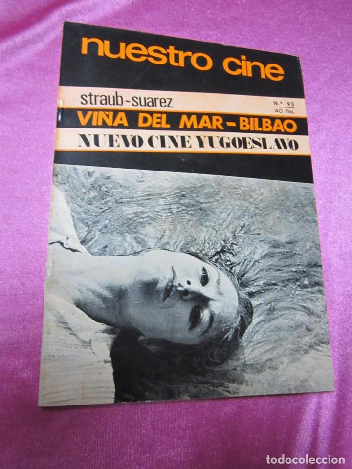Cin&eacute;ma: NUESTRO CINE N&ordm; 93 STRAUB SUAREZ VI&Ntilde;A DEL MAR BILBAO CINE YUGOESLAVO CON FOTOGRAFIAS.