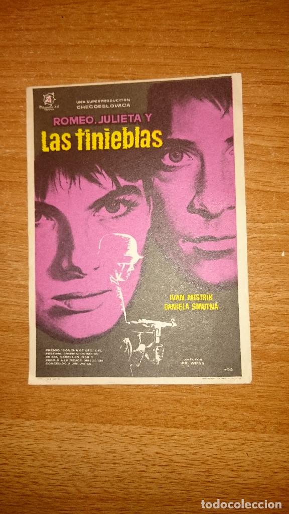 Kino: FOLLETO DE MANO PELICULA LAS TINIEBLAS