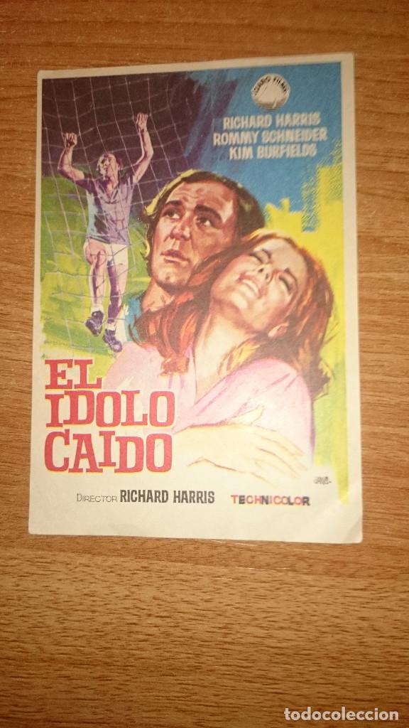 Kino: FOLLETO DE MANO PELICULA  EL IDOLO CAIDO