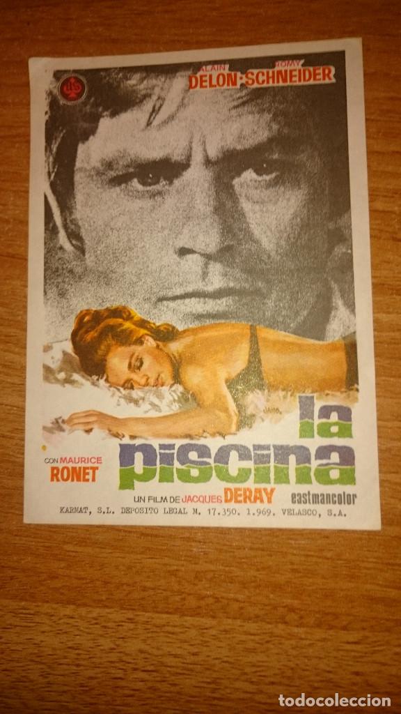 Kino: FOLLETO DE MANO PELICULA LA PISCINA