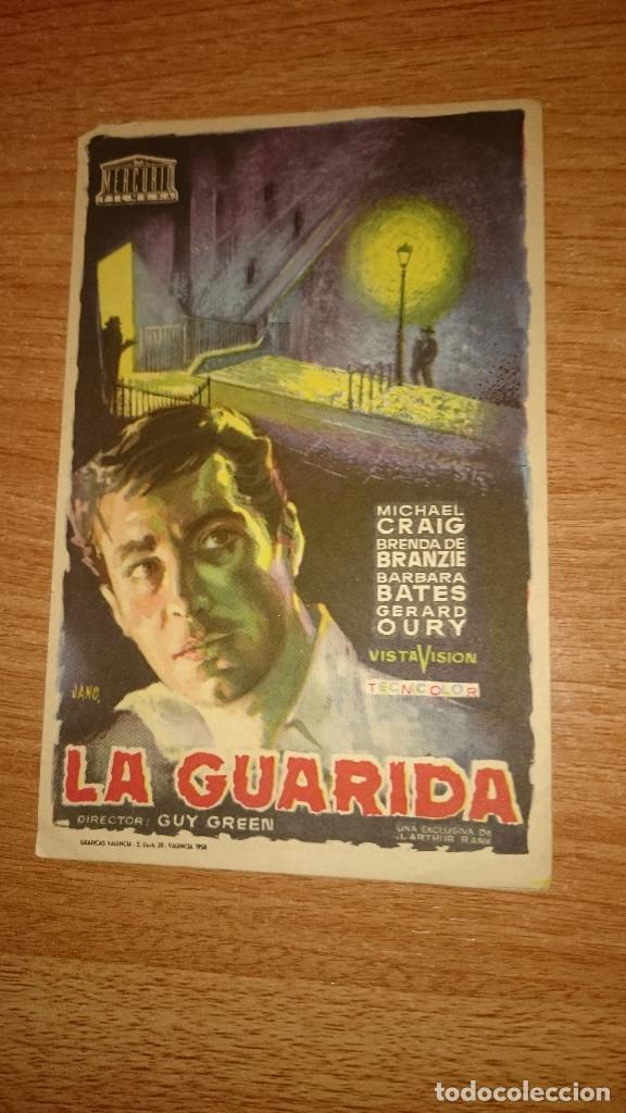 Kino: FOLLETO DE MANO PELICULA LA GUARIDA