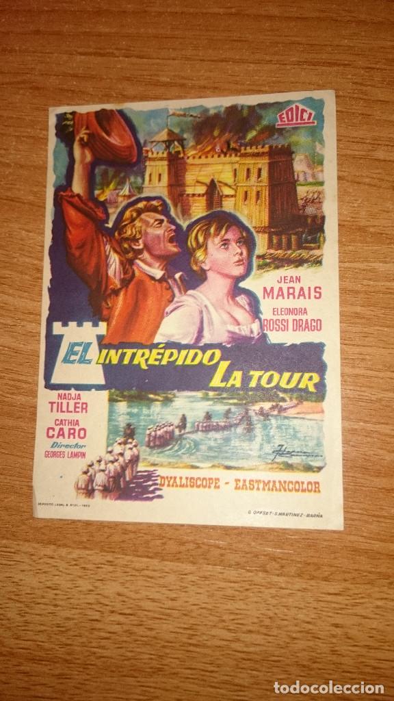 Kino: FOLLETO DE MANO PELICULA EL INTREPIDO LA TOUR