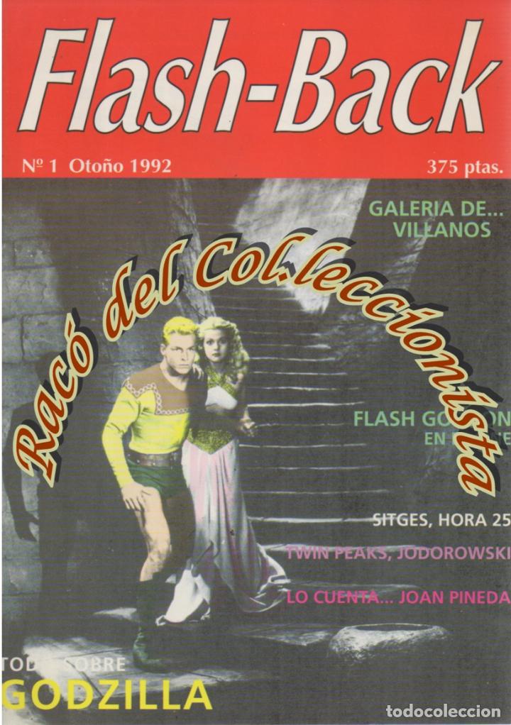 Cin&eacute;ma: FLASH BACK 1 2 3, REVISTA DE CINE Y COMICS DIRIGIDA POR ANTONIO BUSQUETS, 1992