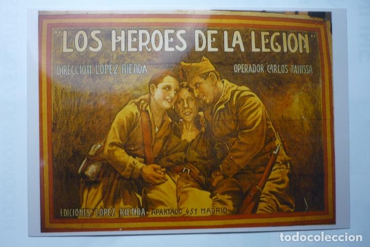 Cinema: reproduccion foto cartel pelicula los heroes de la legion -