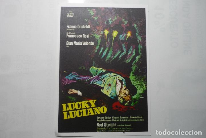 Cinema: reproduccion lucky luciano .- gian maria volonte