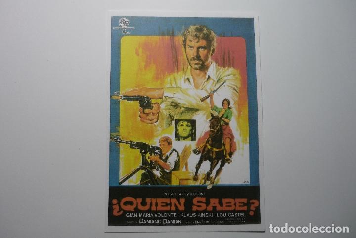 Kino: REPRODUCC. &iquest;QUIEN SABE?KLAUS KINSKI