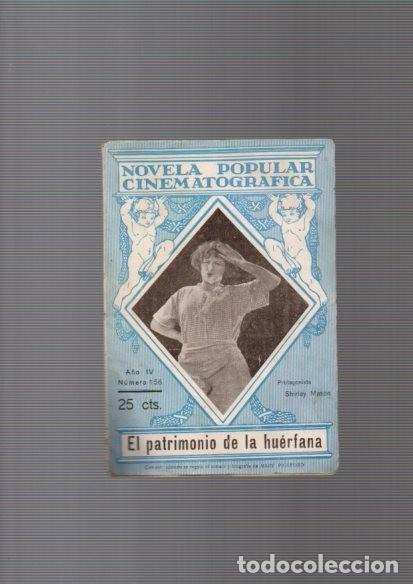 Cin&eacute;ma: LA NOVELA POPULAR CINEMATOGRAFICA - N&ordm; 156 - EL PATRIMONIO DE LA HUERFANA